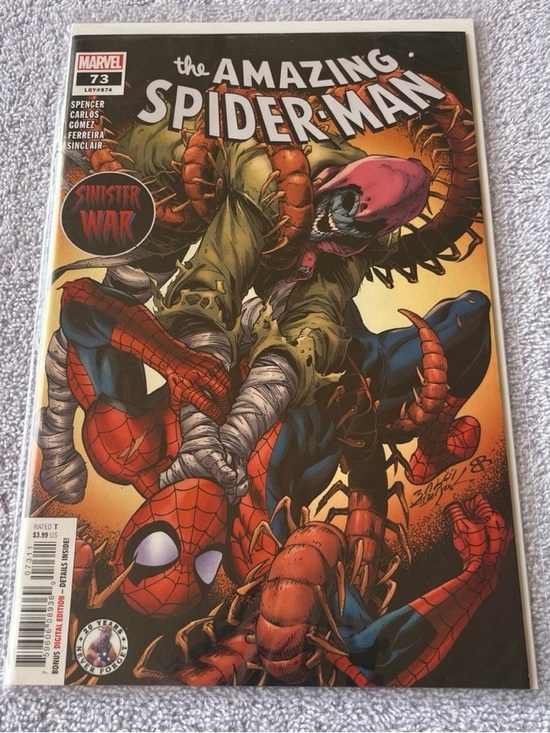 Other - The Amazing Spider-Man Issue 874 Sinister War (2021) [Bagged And Boarded]